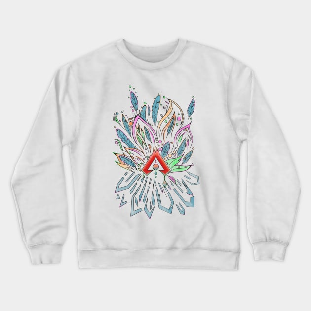 Meltdown Crewneck Sweatshirt by njonestees